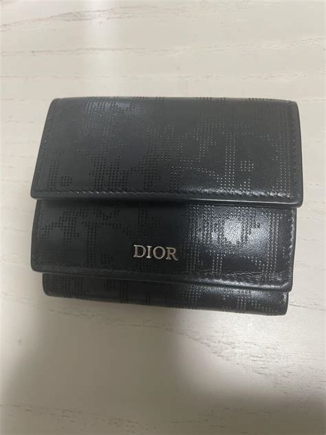 三つ折り Dior(ディオール) 折りたたみ財布(メンズ) 